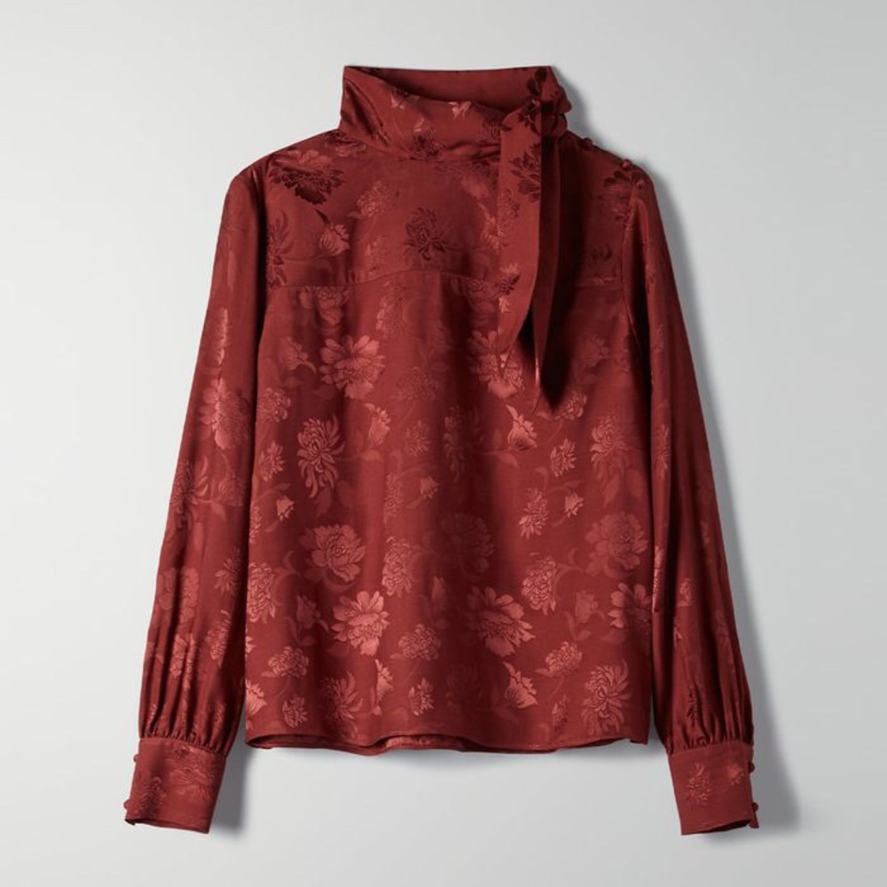NWT Wilfred Trapeze Blouse- XS
